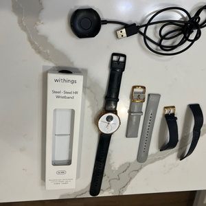 Withings Steel HR Hybrid Smartwatch - Activity, Sleep, Fitness and Heart Rate Tr